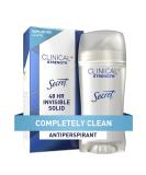 Secret Clinical Strength Deodorant  Completely Clean  2.6 oz (73 g) - Buy Online on GoSupps.com