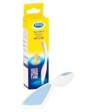Scholl Hard Skin Foot File - Double Action Footfile for Hard Skin Removal and Rough Skin Smoothing Soft Grip Extendable Handle for Comfortable Use Single - Buy Online on GoSupps.com