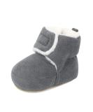 MASOCIO Baby Winter Booties | Infant Soft Sole Boots 12-18 Months | Gray - Buy Online on GoSupps.com