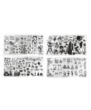 FRCOLOR 4Pcs Nail Stamping Plate Set - Halloween & Christmas Nail Art Templates Scrapers & Stamps for DIY Nail Art - Buy Online on GoSupps.com