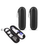 Chenkee Portable Hard Shell Travel Case for Oral-B Toothbrush - 2 Pieces EVA Travel Etui (Black) - Buy Online on GoSupps.com