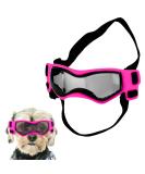 Dog Goggles for Small Breeds Windproof Anti-Fog Dog Sunglasses Adjustable Puppy Sunglasses for Small Medium Dogs Outdoor Riding Driving Protective Eyewear (Pink) - Buy Online on GoSupps.com