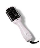 Trademark Beauty Hair Dryer Brush - 2-in-1 Blow Dryer & Volumizer for All Hair Types Anti-Frizz Ceramic Design Smooths & Styles Wet & Dry Hair - White - Buy Online on GoSupps.com