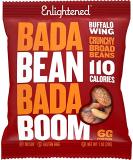 Enlightened Bada Bean Bada Boom - Buffalo Wing Vegan Protein Snacks | Gluten-Free Roasted Fava Beans (24 Pack) - Buy Online on GoSupps.com