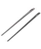 Dophee 2Pcs Two Prong Steel Needle LeatherCraft Tool for Handmade DIY Leather Sewing - Double Hole Lacing Threading Tool - Buy Online on GoSupps.com