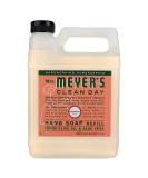 Mrs. Meyer's Geranium Hand Soap Refill 33 Fl. Oz - Biodegradable Formula with Essential Oils - Buy Online on GoSupps.com