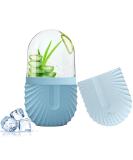 Ice Roller For Face Eyes and Neck To Brighten Skin & Enhance Your Natural Glow/Reusable Facial Treatment to Tighten & Tone Skin & De-Puff The Eye Area (Blue) - Buy Online on GoSupps.com