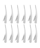 Minkissy 12-Pack Duck Bill Alligator Hair Clips for Styling - Stainless Steel Alloy Hair Accessories - Buy Online on GoSupps.com