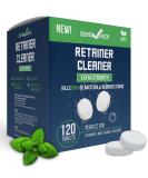 120 Tablets Denture & Retainer Cleaner â€“ Odor & Stain Removal, 4-Month Supply - Buy Online on GoSupps.com