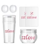 zzlove Nail Silicone Print Fake French Manicure Tools - White Edge Design - Buy Online on GoSupps.com