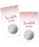 Haizct 50 Pack Navy blue and Gold Blank Gift Certificate Scratch Off Cards for Small Business Spa Beauty Makeup Hair Salon Bridal Shower Baby Shower Country Wedding-GK084 - Buy Online on GoSupps.com