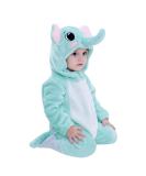 Doladola Baby Hooded Elephant Onesie | Newborn Loungewear Jumpsuit 6-12 Months - Buy Online on GoSupps.com