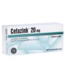 Cefazink 20 mg Film-Coated Tablets - 100 ST | Fast International Shipping - Buy Online on GoSupps.com