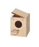 Ferplast Mini Bird Box Nesting House - FSC Wood for Small Birds - Buy Online on GoSupps.com