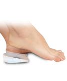 Buy Silicone Heel Pillows for Foot Pain Relief - Unisex Soft Insoles for Bone Spur & Plantar Fasciitis - Hypoallergenic & Odor-Resistant | Size L (39-41) - Buy Online on GoSupps.com