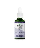 Modern Nature Mixed Berry Flavour Drops - Liquid Stevia Drops Sweetner - Zero Calorie Sugar Free Squash Alternative Water Flavouring Drops Protein Powder Yoghurt Tea Vegan Keto Sweetener 50ml - Buy Online on GoSupps.com