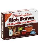 George Washington Traditional Dark Brown Box (Pack of 6) 1.1 Ounce (Pack of 6) - Buy Online on GoSupps.com