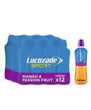 Lucozade Sport Energy Istotonic Drink Mango & Passionfruit 500ml (12) - Buy Online on GoSupps.com