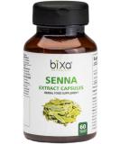 Senna Leaves Extract Capsules | 60 Count (450mg) Herbal Supplement for Laxative Action & Improved Bowel Health - Buy Online on GoSupps.com