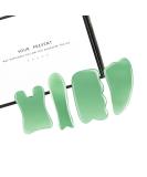 Zipsten Guasha Massage Tool Set - Facial & Body Gua Sha Tools for Acupuncture Therapy, Trigger Point Treatment, and Slimming - Buy Online on GoSupps.com