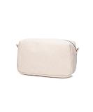 Yonben Small Canvas Makeup Bag - Portable Water-Resistant Toiletry Pouch for Women - Beige - Buy Online on GoSupps.com