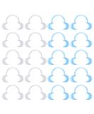Tshaoun 20 pieces Mouth opener dental C-shape clearly oral cheek holder mouth lip opener cheek holder for mouthpiece challen - Buy Online on GoSupps.com