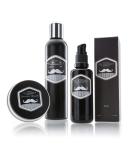 Mr. Burtons Beard Care Set Pure - 3 Pieces: Beard Oil Balm & Shampoo for Ultimate Grooming - Buy Online on GoSupps.com
