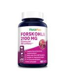 NusaPure Forskolin 2100mg - 180 Veggie Capsules (Non-GMO & Gluten Free) - Buy Online on GoSupps.com