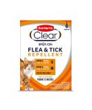 Bob Martin Clear Flea & Tick Spot On Repellent Treatment for Cats and Kittens 12 Week Protection - Buy Online on GoSupps.com