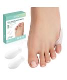 Welnove Tailor's Bunion Corrector Pads - 8 Pack Pinky Toe Protector & Gel Shield for Foot Pain Relief - Bunion Separator for Men & Women - Buy Online on GoSupps.com