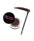 Ruby Kisses Go Brow Pomade - Dark Brown | Water-resistant, Long-lasting, Smudge-proof Eyebrows - Buy Online on GoSupps.com