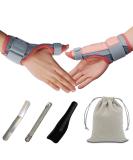 FENGLE Adjustable Black Thumb Splint for Arthritis & Tendonitis - Pain Relief Brace for Men & Women Right/Left Hand Pink - Buy Online on GoSupps.com
