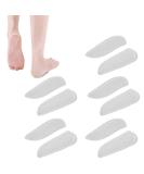 Heel Wedge Inserts - 5 Pairs of Silicone Orthopedic Gel Heel Protectors for Ultimate Comfort - Buy Online on GoSupps.com