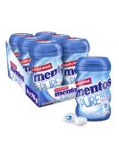 Mentos chewing gum pure fresh mint 6 boxes of sugar-free chewing gum dragees with peppermint taste & liquid filling multipack (6 x 70g) - Buy Online on GoSupps.com