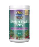 Garden of Life Perfect Food Berry Super Green Formula - 30 Servings | Superfood Powder with 49 Superfoods, Probiotics, and Spirulina - Buy Online on GoSupps.com