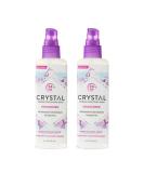 Crystalâ„¢ Mineral Deodorant Spray Unscented - 24-Hour Odor Protection, Aluminum & Paraben Free (2-Pack, 4 Fl Oz) - Buy Online on GoSupps.com
