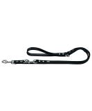 Hunter Basic Adjustable Guide for Dogs coated split leather synthetic leather weather -resistant 1.8/200 cm black black width: 1.8 cm length: 200 cm - Buy Online on GoSupps.com