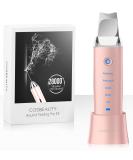 COSBEAUTY Skin Scrubber Skin Spatula | 4-in-1 Versatile Skincare Device | Exfoliating, Blackhead Remover, Moist Assistor | Wireless Charging, IPX6 Waterproof | Pink - Buy Online on GoSupps.com