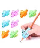 Jenga 8x Writing Aid for Abbey Children - Ergonomic Pencil Handles for Kids | Multi-Colored Silicone Posture Correction Tool - Buy Online on GoSupps.com