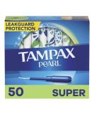 Tampax Plastic Super Absorbency Tampons - Unscented - 50 Ct - Buy Online on GoSupps.com
