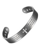 Mens Pure Copper Magnetic Bracelet with 8 Magnets - Adjustable 6.5 inches - Gift Box Included - Buy Online on GoSupps.com