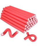 30PCS 9.45 Flexible Foam Curling Rods for Women & Girls - Soft No Heat Hair Rollers for Long & Short Hair - Sleep In Hair Curlers (Random Color) - 0.71 x 9.45 Inch - Buy Online on GoSupps.com