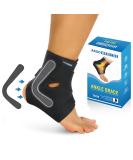 AKSO MEDICOS Breathable Ankle Brace for Men & Women - Adjustable Support for Achilles Sprain Recovery - Buy Online on GoSupps.com
