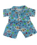 Blue Cute Teddy PJ Pyjamas Outfit / Teddy Clothes fits 15-16 inch (40cm) Teddies & Build a Bear - Buy Online on GoSupps.com