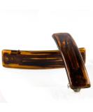 2pcs rectangular patent clasp 52x12 in havana - Made in Germany - WeLoveBeads - Buy Online on GoSupps.com
