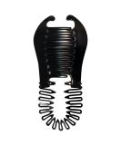 Mia e-Pony Elongated Ponytail Holder | Modernized Banana Clip for Hollywood Hairstyles | Black 6x2.75 Inch | Women, Teens, Hair Stylists (Pack of 1) - Buy Online on GoSupps.com