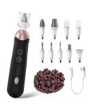 Professional Manicure Pedicure Kit - Cordless Electric Nail File Set for Home & Salon | 5 Speeds Rechargeable Foot Care Tools for All | Ideal for Men Women Babies & Pets - Buy Online on GoSupps.com