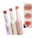 Buy 3 Colors Jelly Lipstick | Tinted Heart Shape Lip Stain | Long Lasting Hydrating Lip Gloss - Buy Online on GoSupps.com