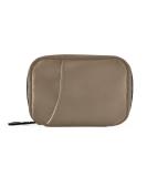 Shop Naanle 7-Day Pill Box & Travel Organizer - Portable Compact Case for Vitamins & Supplements in Solid Brown - Buy Online on GoSupps.com