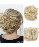 SEGO Hair Part Dutt Combs - Premium Hair Extensions for Braid & Ponytail Updos | Waved Bleached Blonde 613c - Buy Online on GoSupps.com